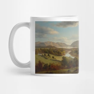 View From New Windsor, Hudson River by David Johnson Mug